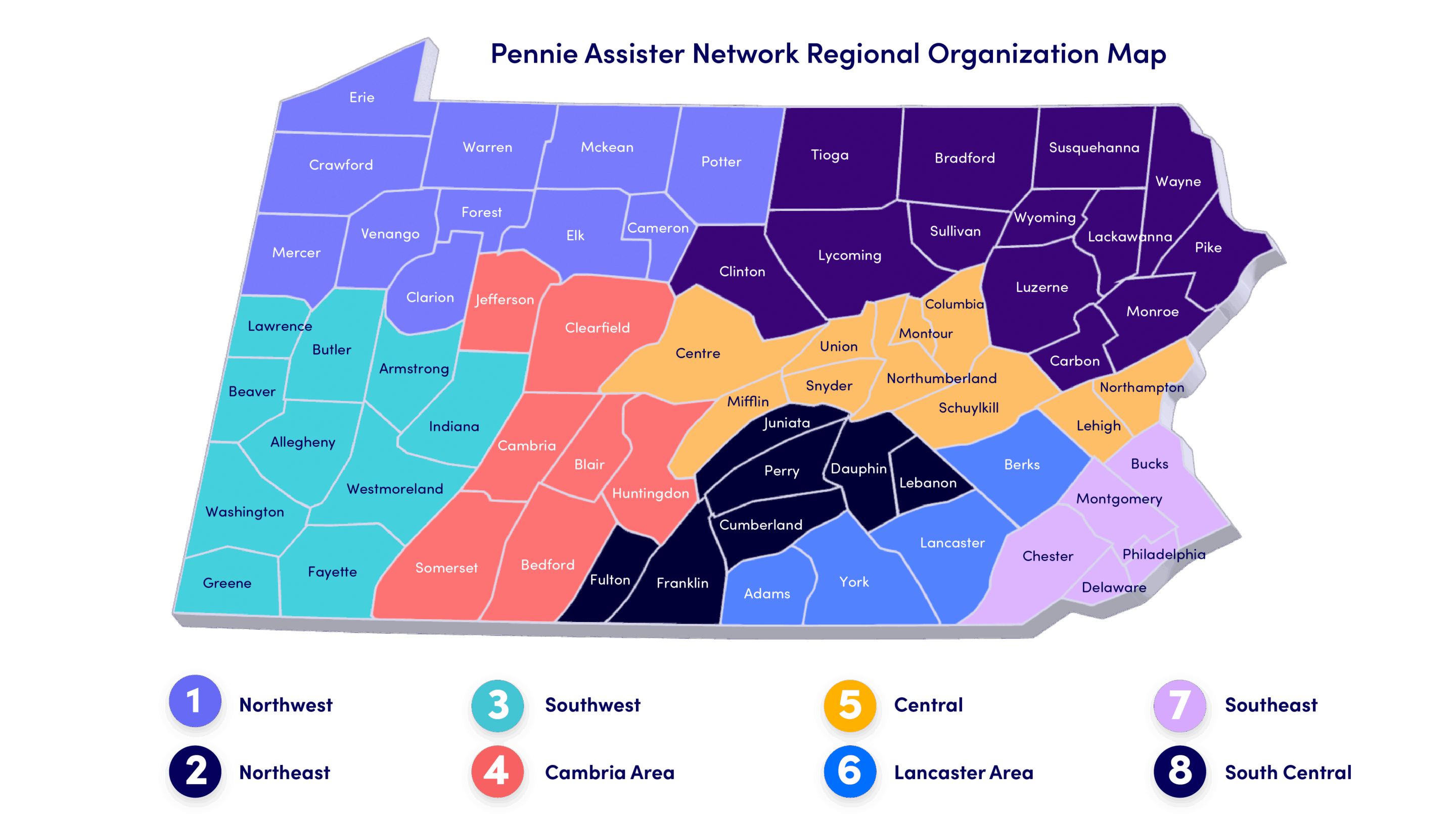 Regional Organizations Map 25 - Updated